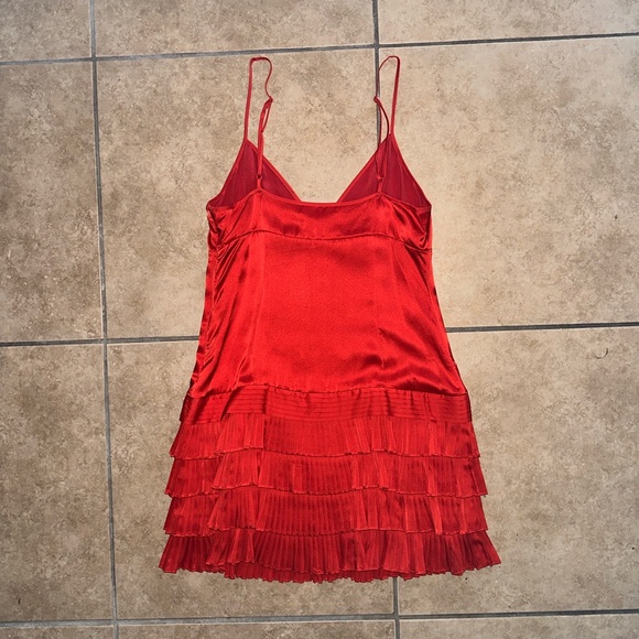 Catherine Malandrino - Red Silk Mini Dress (Rare) - Picture 2 of 5